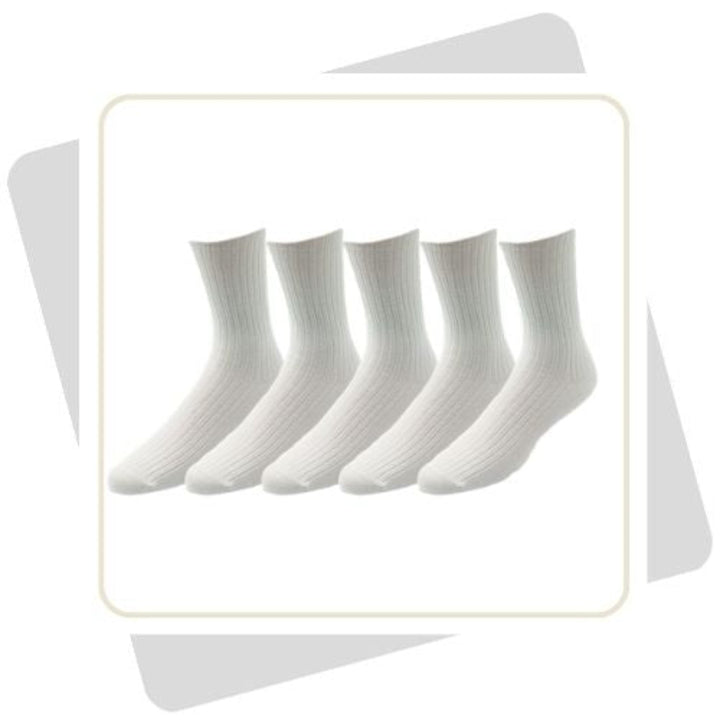 Damen Arztsocken aus 100% Baumwolle / 5 Paar