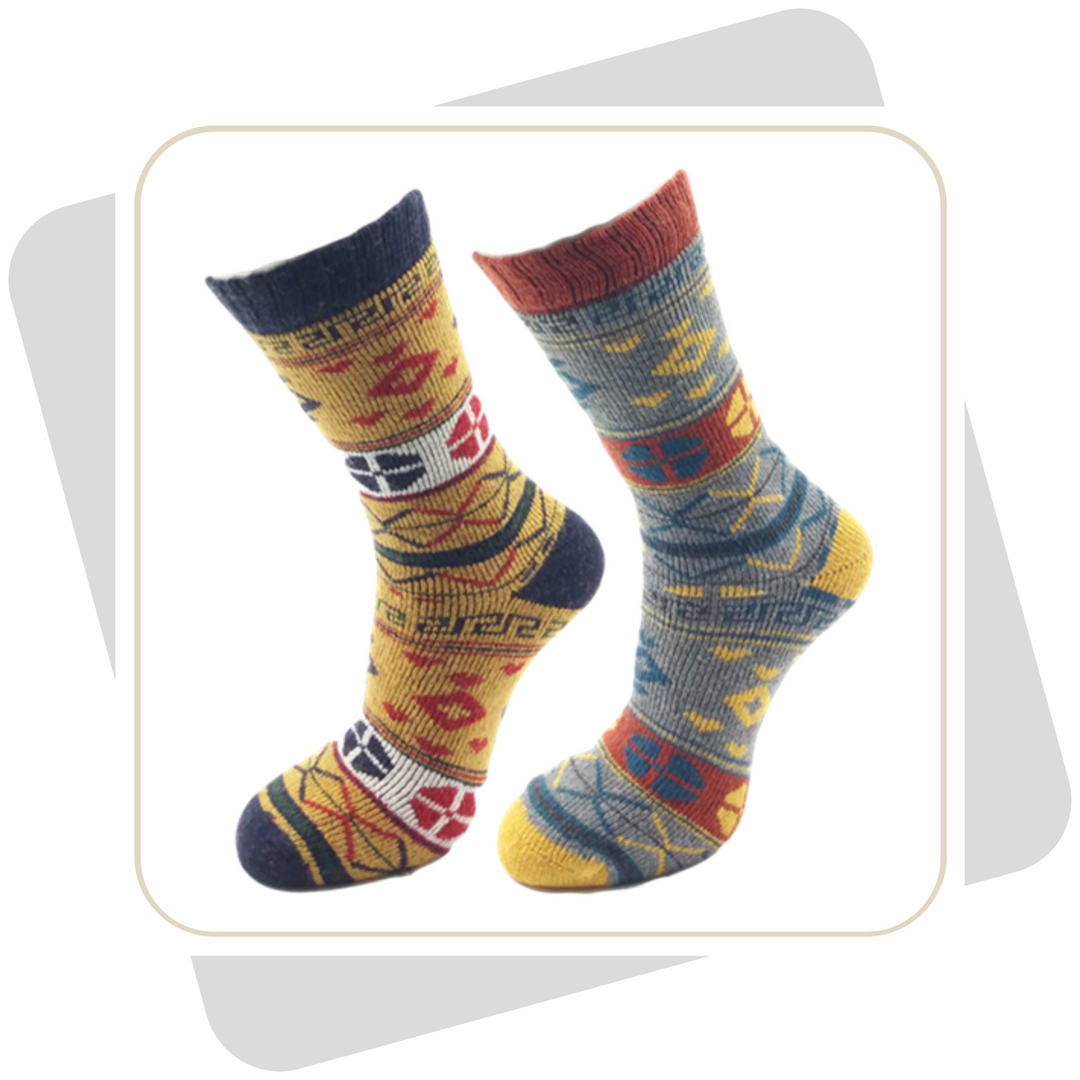 Herren Wollsocken, schwere Qualität / 2 Paar