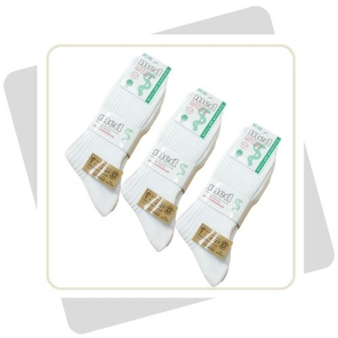 Damen Arztsocken aus 100% Baumwolle / 5 Paar