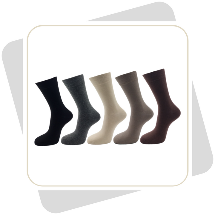 Herren Baumwollsocken / 5 Paar