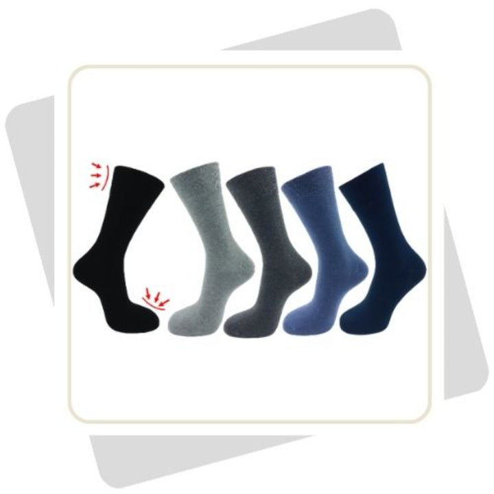 Damen Baumwollsocken ohne Gummi / 3 Paar