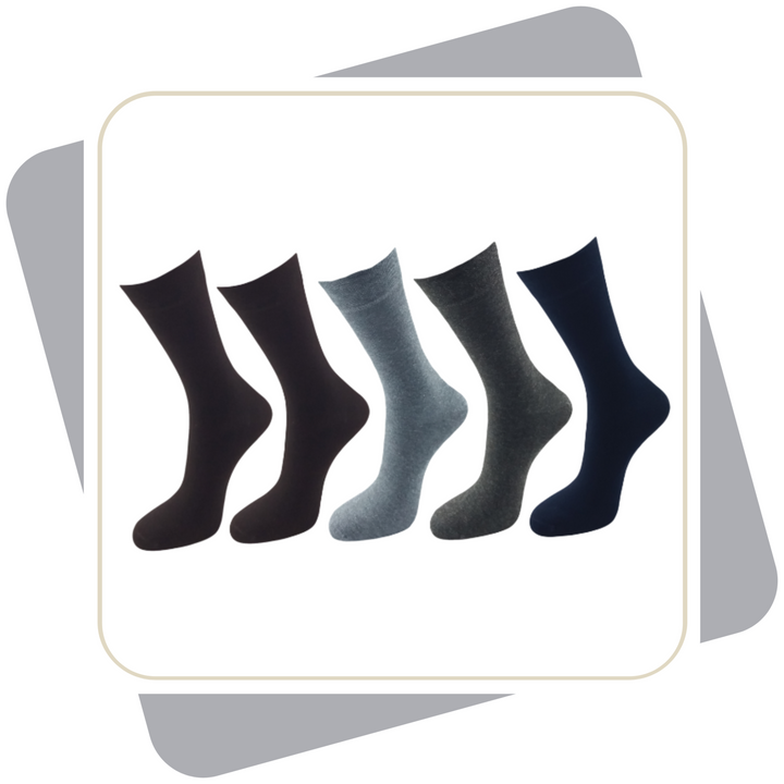 Herren Baumwollsocken / 5 Paar