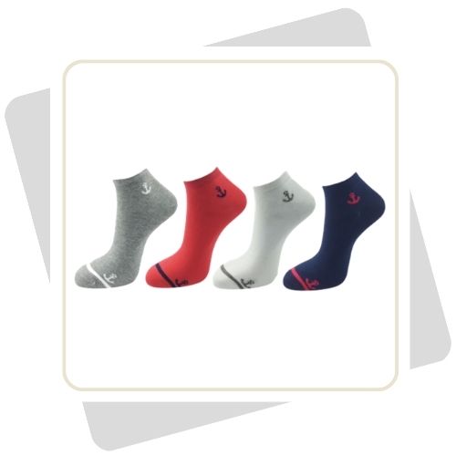 Damen Sneakersocken  / 4 Paar