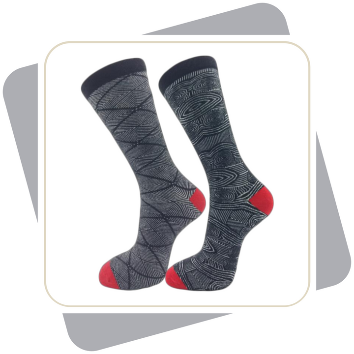 Herren  Baumwollsocken / 2 Paar