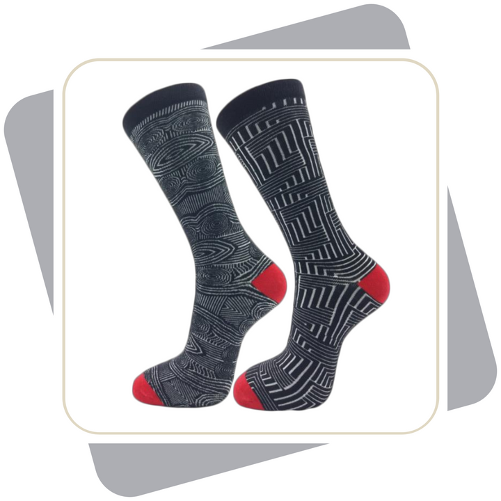 Herren  Baumwollsocken / 2 Paar