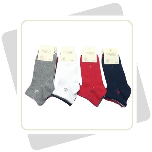 Damen Sneakersocken  / 4 Paar